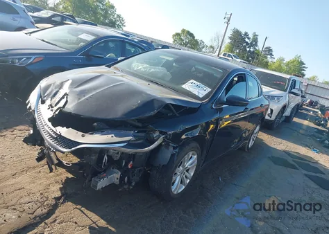 2015 Chrysler 200 Limited из США, поврежденный, VIN 1C3CCCAB8FN729529